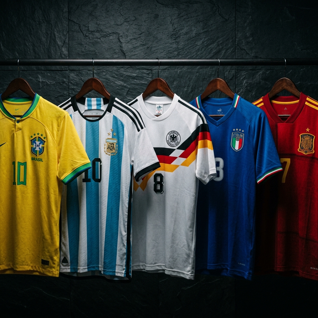 LF Camisas — Paixão pelo futebol, Seleções Clássicas